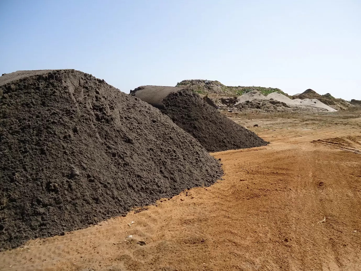 recycled garden mulch