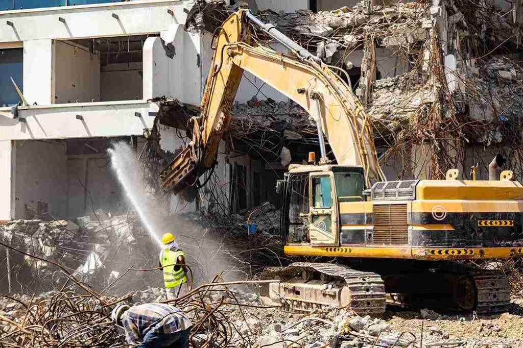 commercial building demolition