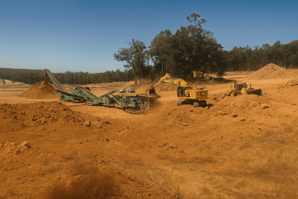 Crushing and Screening 8 Peel Resource Recovery